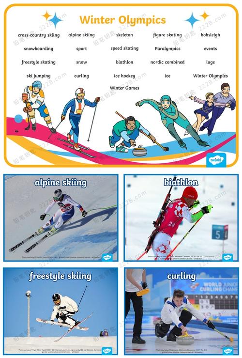 冬奥会比赛项目有哪些英语